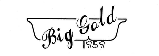 BIG GOLD 1959 trademark