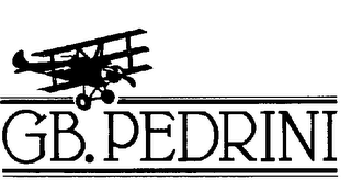 GB. PEDRINI trademark