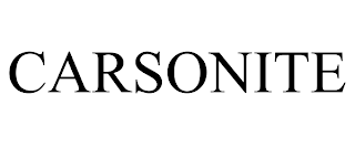 CARSONITE trademark