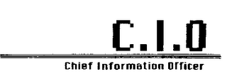 C.I.O CHIEF INFORMATION OFFICER