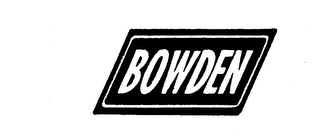 BOWDEN trademark