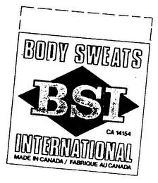 BODY SWEATS INTERNATIONAL BSI