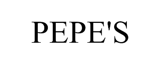PEPE'S trademark