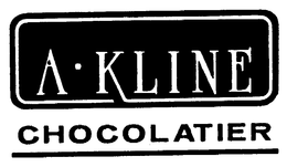 A-KLINE CHOCOLATIER trademark