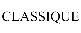 CLASSIQUE trademark