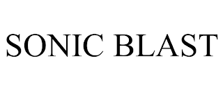 SONIC BLAST trademark