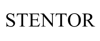 STENTOR trademark