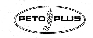 PETO PLUS trademark
