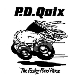 P.D. QUIX THE FASTER FOOD PLACE P.D. QUIX Q-CUTS