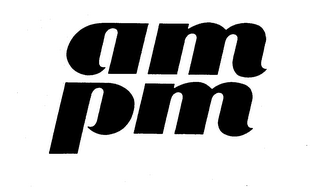 AM PM trademark