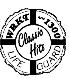 CLASSIC HITS WRKT AM 1300 LIFE GUARD