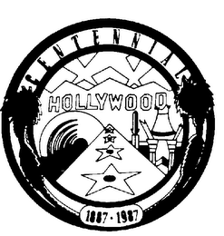 HOLLYWOOD CENTENNIAL 1887-1987