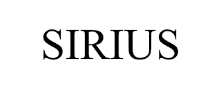 SIRIUS trademark