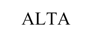 ALTA trademark