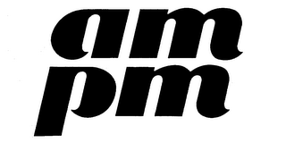 AM PM trademark