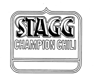 STAGG CHAMPION CHILI