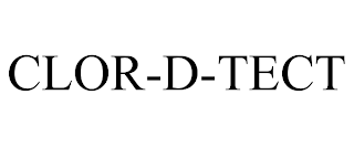 CLOR-D-TECT trademark