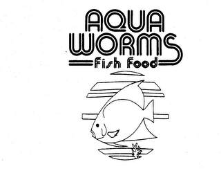 AQUA WORMS FISH FOOD trademark