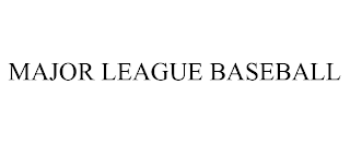 MAJOR LEAGUE BASEBALL trademark