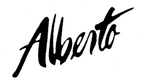 ALBERTO trademark