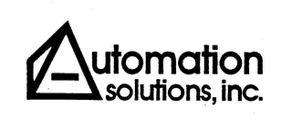 AUTOMATION SOLUTIONS, INC.