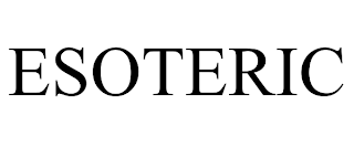 ESOTERIC trademark