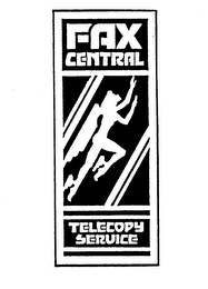 FAX CENTRAL TELECOPY SERVICE trademark