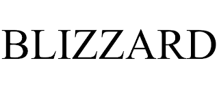 BLIZZARD trademark