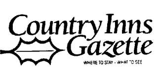 COUNTRY INNS GAZETTE