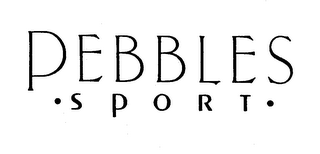 PEBBLES SPORT trademark