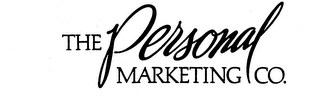 THE PERSONAL MARKETING CO.