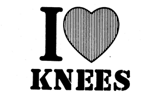 I LOVE KNEES trademark