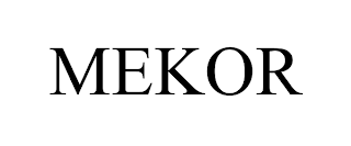 MEKOR trademark