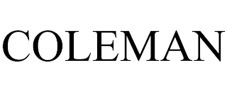 COLEMAN trademark