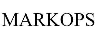 MARKOPS trademark