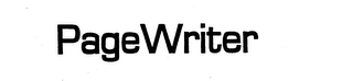 PAGEWRITER trademark