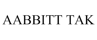AABBITT TAK trademark