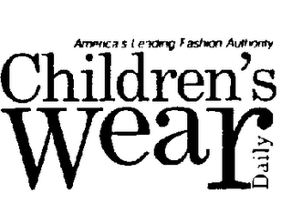 CHILDREN'S WEAR DAILY