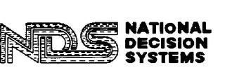 NDS NATIONAL DECISION SYSTEMS