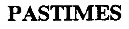 PASTIMES trademark