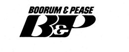 BOORUM & PEASE B&P trademark