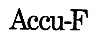 ACCU-F trademark