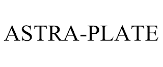 ASTRA-PLATE trademark