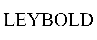 LEYBOLD trademark