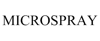 MICROSPRAY trademark