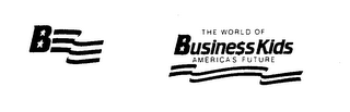 THE WORLD OF BUSINESS KIDS AMERICA'S FUTURE B