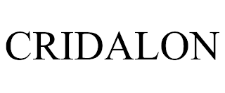 CRIDALON trademark