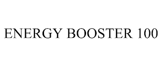 ENERGY BOOSTER 100 trademark