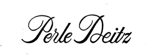 PERLE DEITZ trademark
