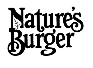 NATURE'S BURGER trademark